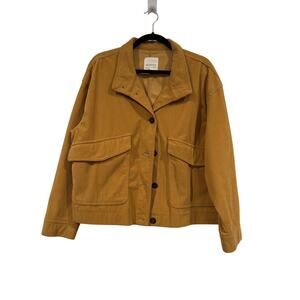 Avec les Filles Boxy Corduroy Shacket Jacket, XL